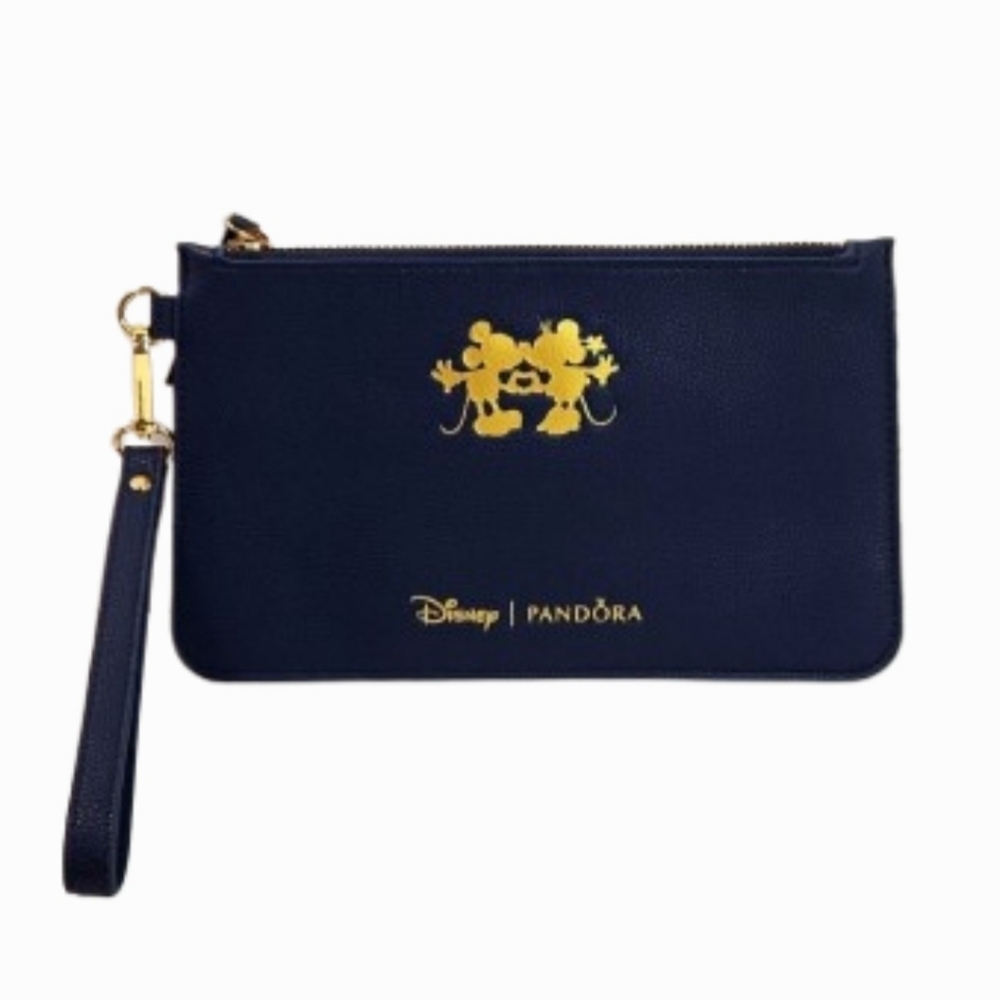 Disney Pandora Mickey Minnie Limited Edition Wristlet Travel Bag